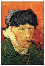 Magnes Autoportret z zabandażowanym uchem Vincent Van Gogh