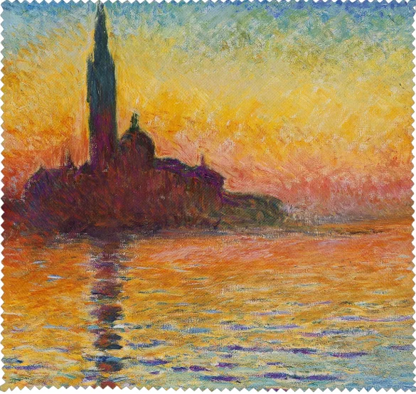 Ściereczka do okularów San Giorgio maggiore at dusk Claude Monet