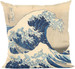 Poduszka Wielka fala w Kanagawie Katsushika Hokusai