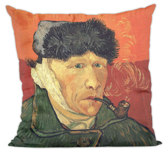 Poduszka Autoportret z zabandażowanym uchem Vincent Van Gogh