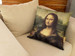 Poduszka Mona Lisa Leonardo da Vinci