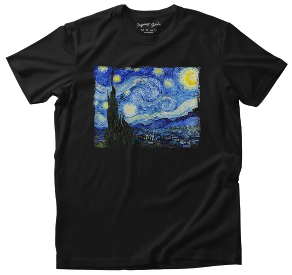 Koszulka Gwiaździsta Noc Vincent Van Gogh