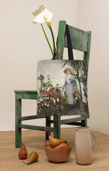 Torba na ramię W oranżerii (W cieplarni) Olga Boznańska