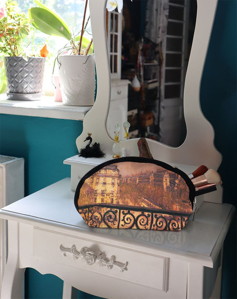 Kosmetyczka Balkon w Paryżu Gustave Caillebotte