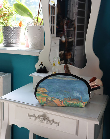 Kosmetyczka Zatoka Marsylii widziana z L​ ​Estaque​ 1885​ Paul Cezanne