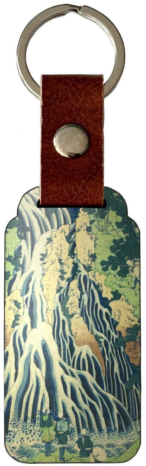 Brelok Wodospad Kirifuri na górze Kurokami w prowincji Shimotsuke Katsushika Hokusai