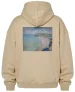 Bluza oversize Plaża w Pourville Claude Monet
