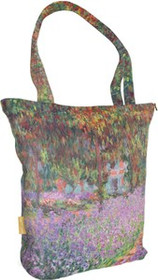 Torba na ramię shopper Ogród artysty w giverny Claude Monet