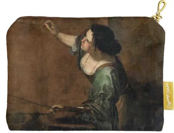 Kosmetyczka mini Autoportret jako alegoria malarstwa Artemisia Gentileschi