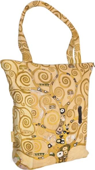 Torba na ramię shopper Drzewo życia Gustav Klimt