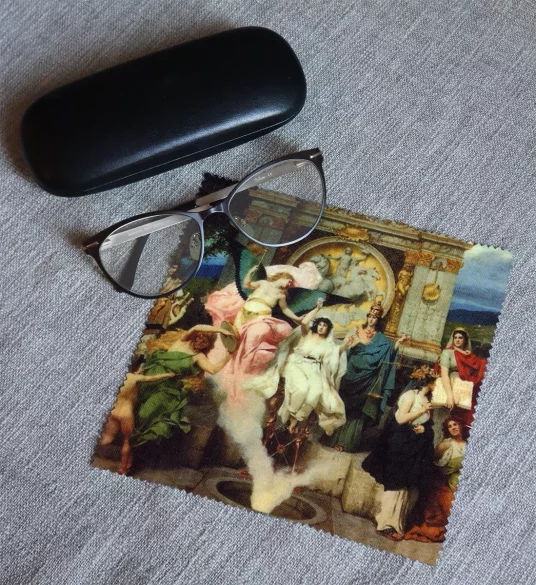 Ściereczka do okularów Kurtyna Opery i Baletu we Lwowie Henryk Siemiradzki