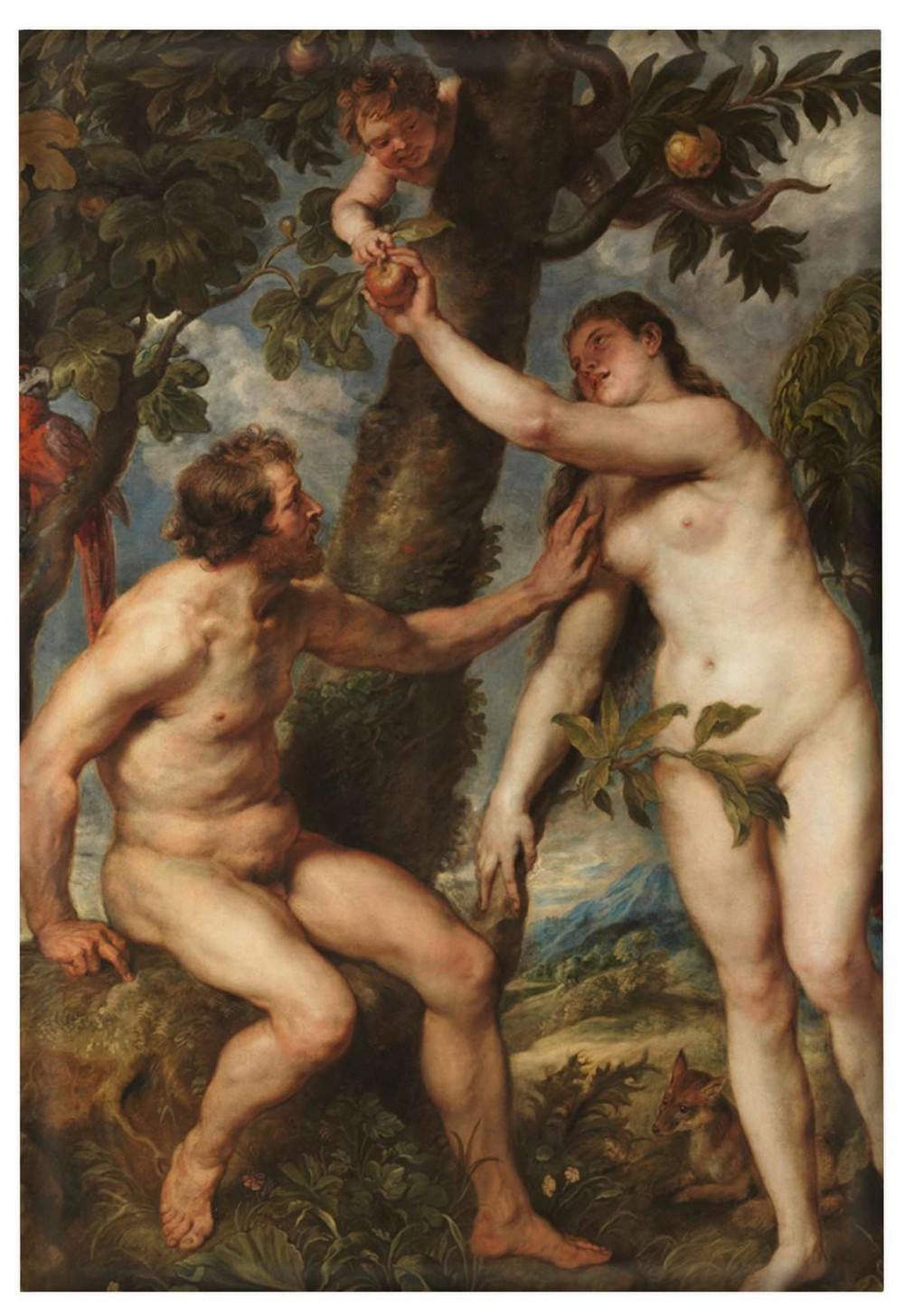 Magnes Adam i Ewa Peter Paul Rubens