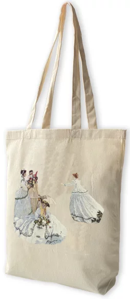 Torba bawełniana Kobiety w ogrodzie Claude Monet