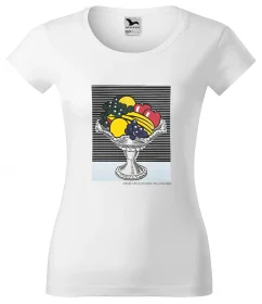 Bluzka damska Still life with crystal bowl Roy Lichtenstein