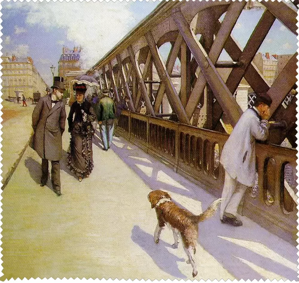 Ściereczka do okularów Most Europy Gustave Caillebotte