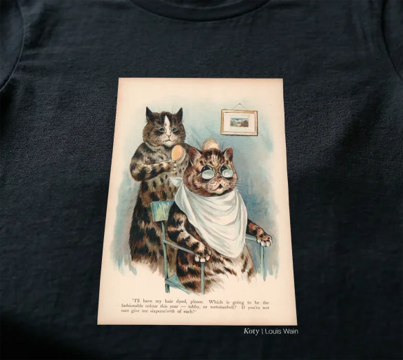 Bluzka damska Koty Louisa Waina Louis Wain