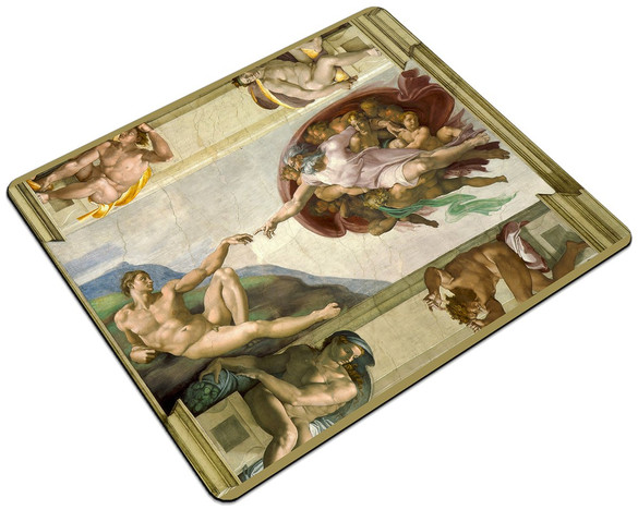 Podkładka Stworzenie Adama Michał Anioł 24x19cm