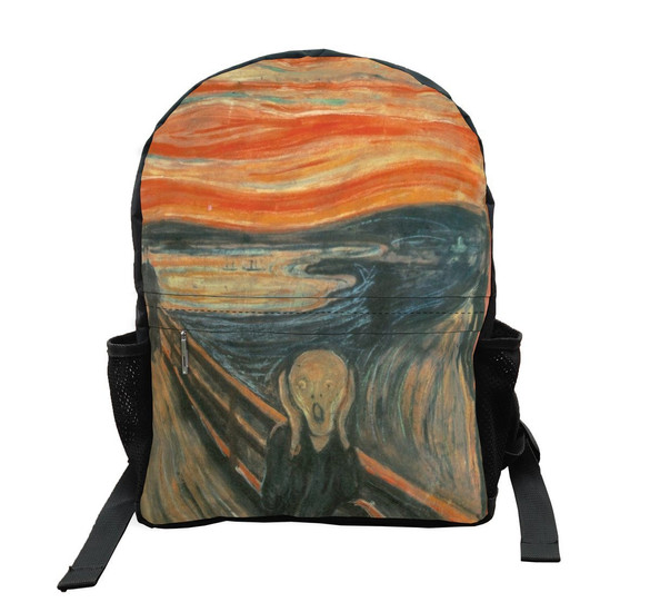 Plecak Szkolny Krzyk Edvard Munch