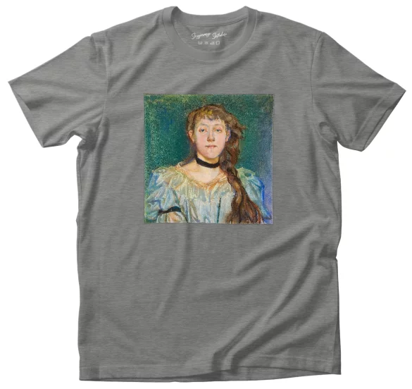 Koszulka z naszywką Portret Marii Waśkowskiej Stanisław Wyspiański