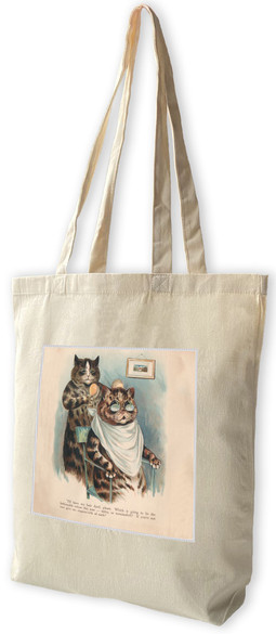 Torba z naszywką Koty Louisa Waina Louis Wain