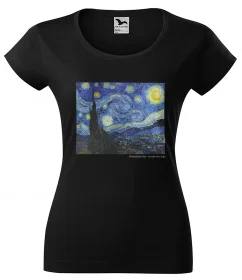 Bluzka damska Gwiaździsta Noc Vincent Van Gogh