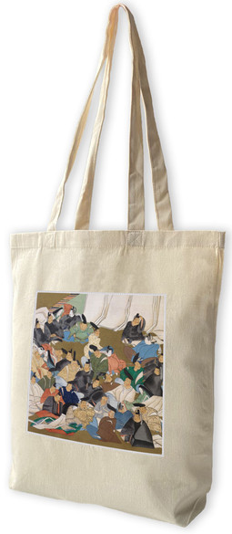 Torba z naszywką 36 poetów Ogata Korin