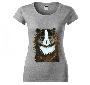 Bluzka damska Kot w tęczy Louis Wain