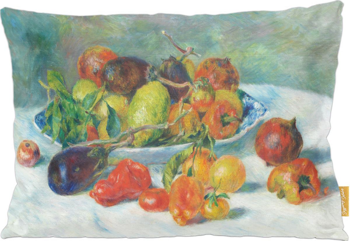 Poduszka dekoracyjna na prezent z obrazem Owoce Midi Pierre-Auguste Renoir Szyjemy Sztukę