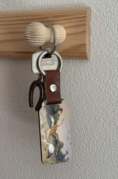 Brelok Czaple i kaczki na rzece Jan van Kessel (starszy)