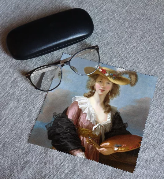 Ściereczka do okularów Autoportret w słomkowym kapeluszu Élisabeth Vigée-Lebrun