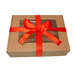 Pudełko prezentowe z okienkiem z kokardką