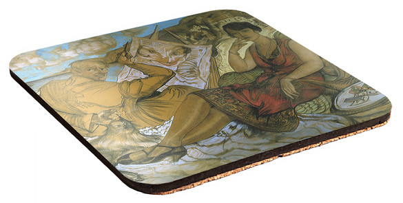 Podkładka pod kubek Fałsz kobiety Witkacy