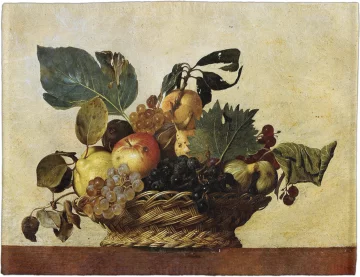Podkładka na stół Kosz z owocami Caravaggio