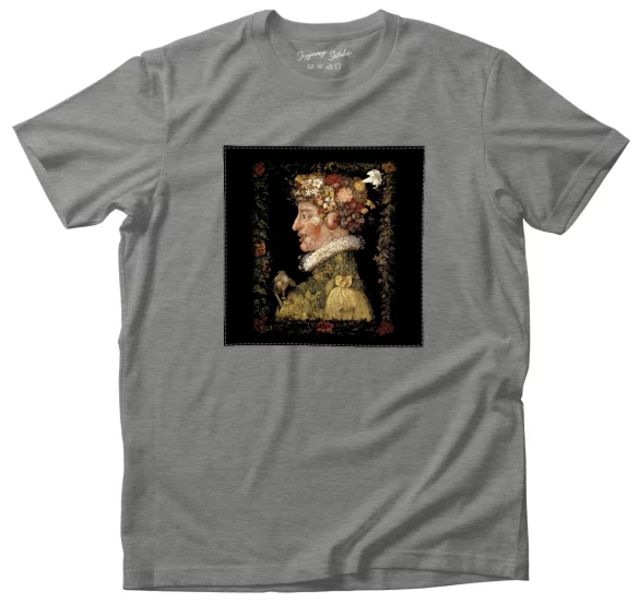 Koszulka z naszywką Wiosna Giuseppe Arcimboldo