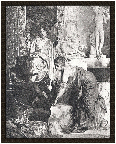 Naszywka Sprzedaż amuletów Henryk Siemiradzki