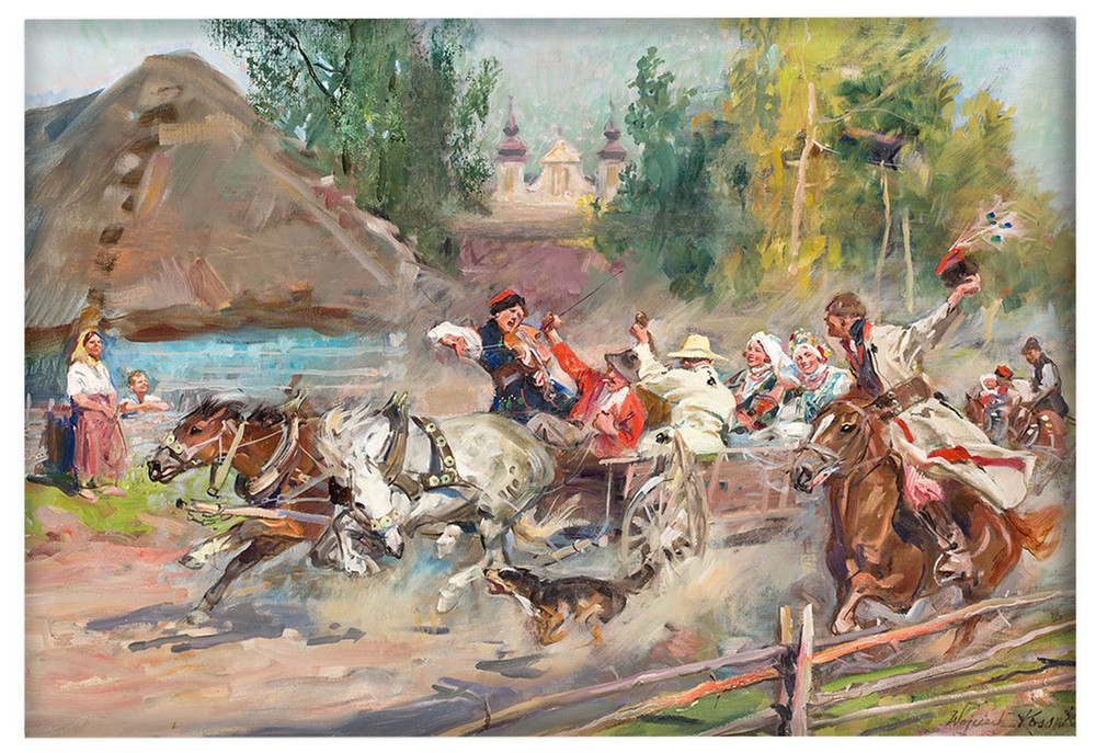 Magnes Wesele krakowskie Wojciech Kossak