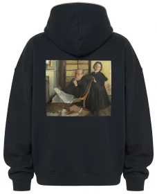 Bluza oversize Henri Degas i jego siostrzenica Lucie Degas Edgar Degas