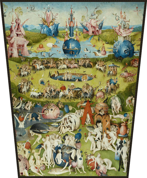 Ekran Ogród rozkoszy ziemskich Hieronim Bosch