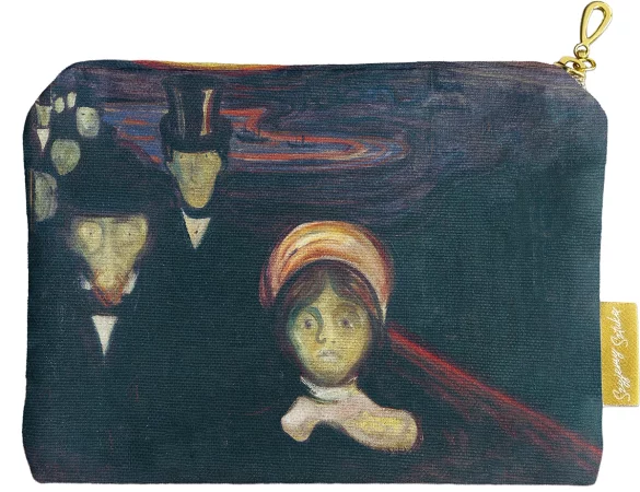 Kosmetyczka mini Anxiety (Lęk) Edvard Munch