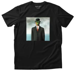 Koszulka z naszywką Syn człowieczy René Magritte