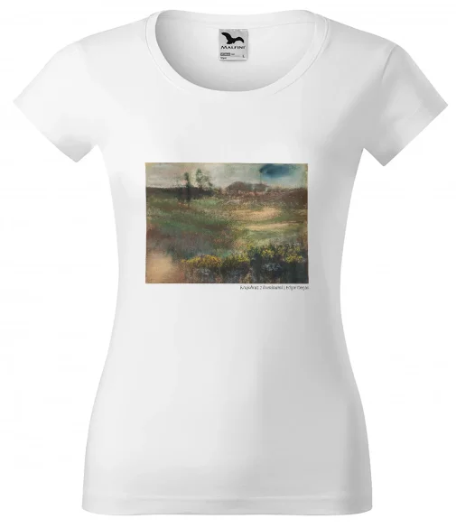 Bluzka damska Krajobraz z kominami Edgar Degas