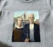 Koszulka z nadrukiem American Gothic Grant Wood