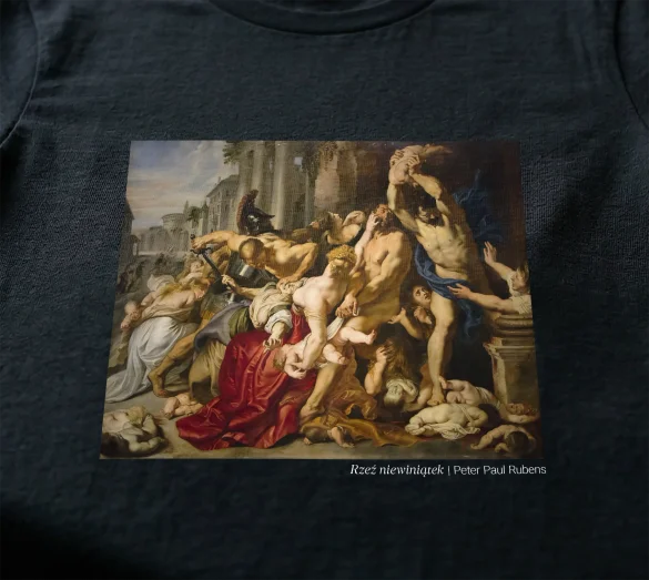 Bluzka damska Rzeź niewiniątek Peter Paul Rubens