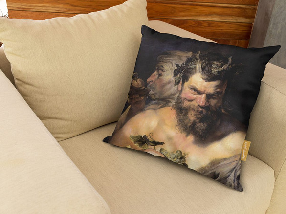 Poduszka Dwóch satyrów Peter Paul Rubens