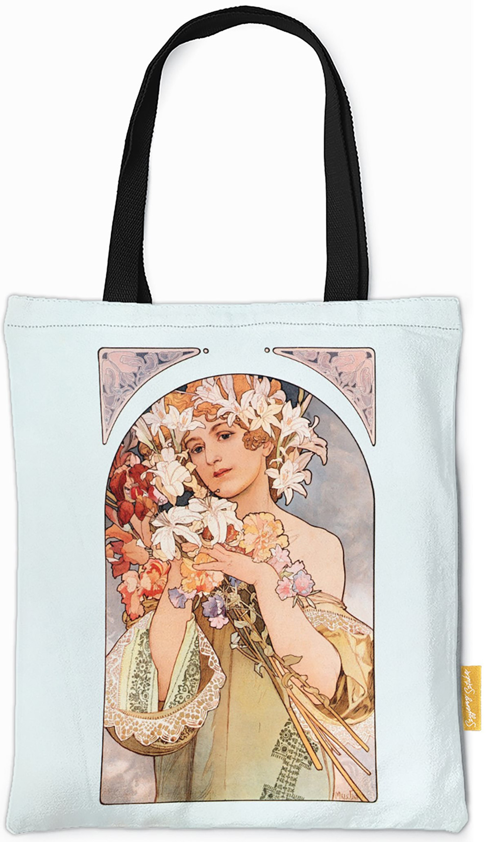 Torba na ramię Kwiat Alfons Mucha