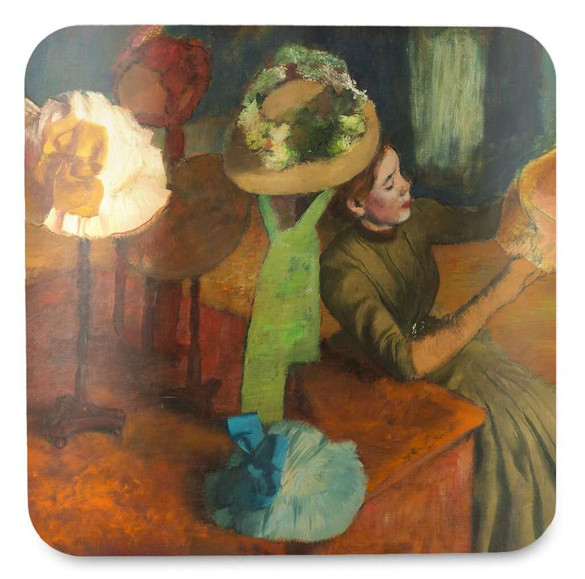 Podkładka pod kubek Sklep z kapeluszami Edgar Degas