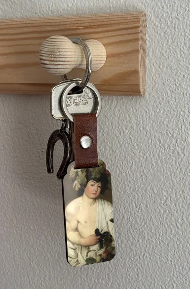 Brelok Bachus Caravaggio