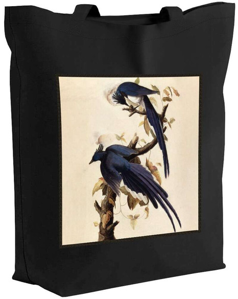 Torba z naszywką Magpie Jay James Audubon