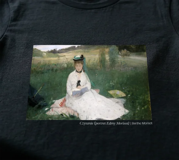 Bluzka damska Czytanie (portret Edmy Morisot) Berthe Morisot