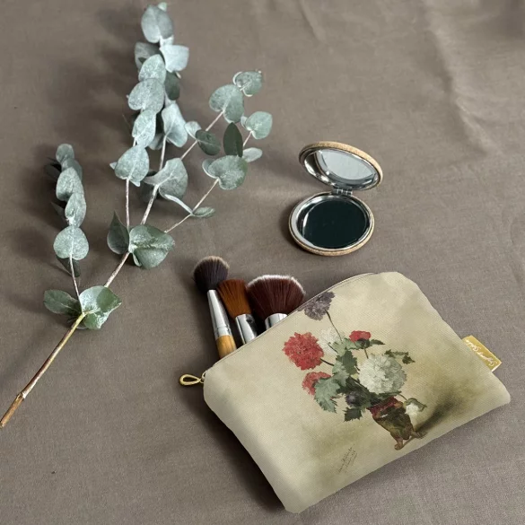 Kosmetyczka mini Peonie (maki) Anna Bilińska-Bohdanowiczowa